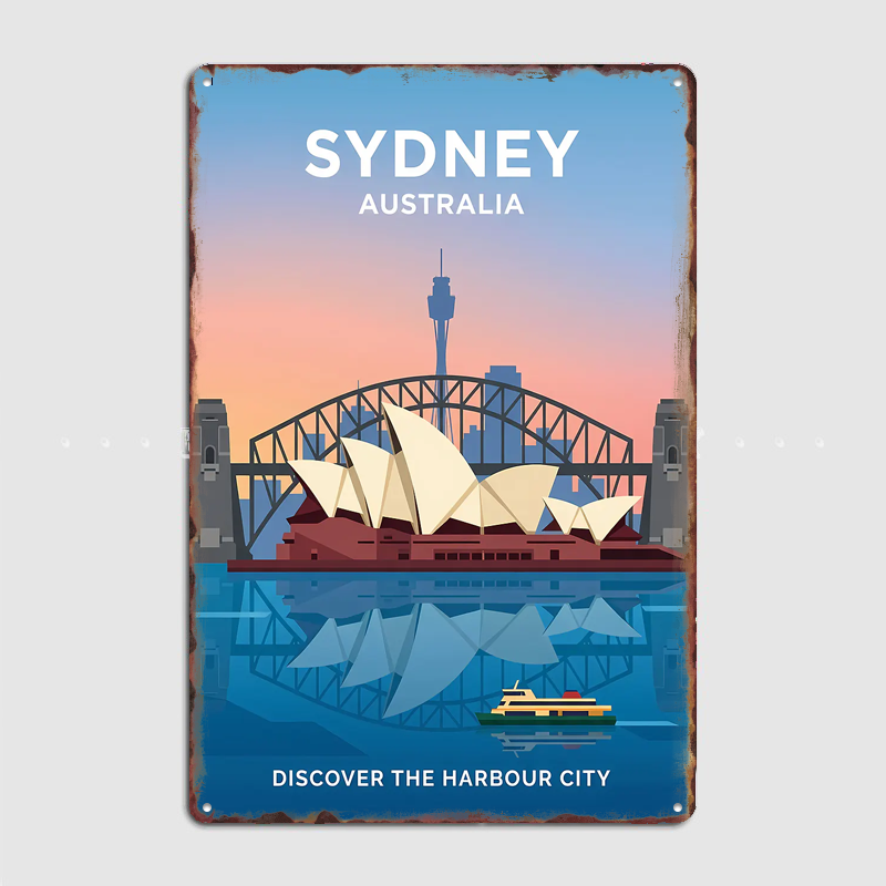 Home Bar Sydney - Plakaty z widokami na Operę w