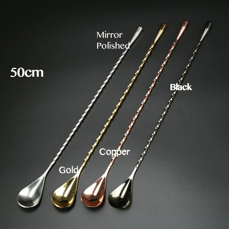 Bar Spoon Twisted - Łyżka barmańska 50 cm ze stali