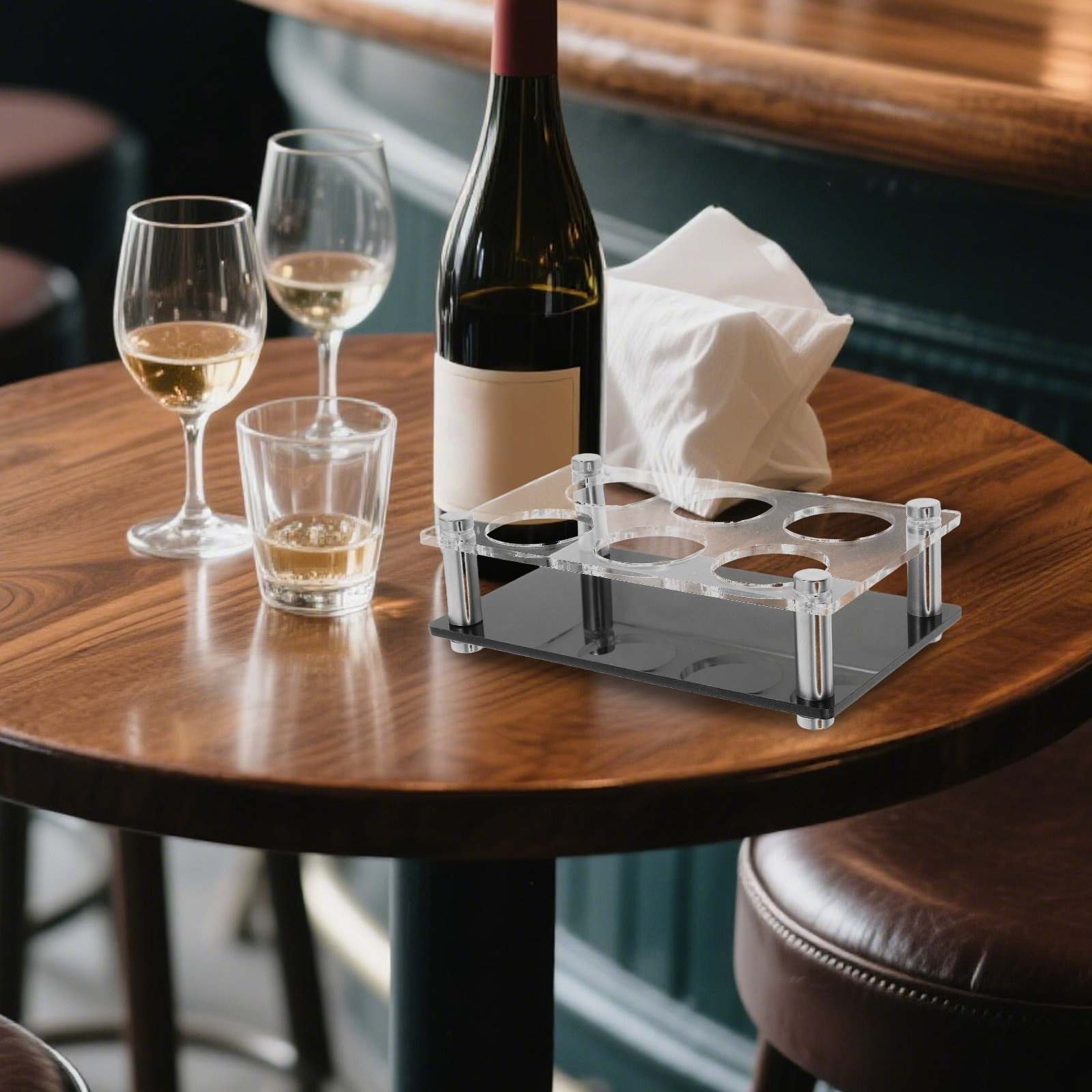Home Bar Stand - Stojak na kieliszki do shotów, 6