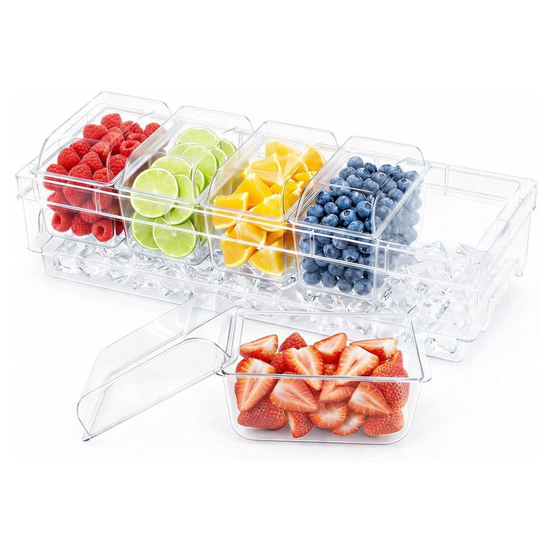 Garnish Tray Set - A27F - Zestaw do taco do
