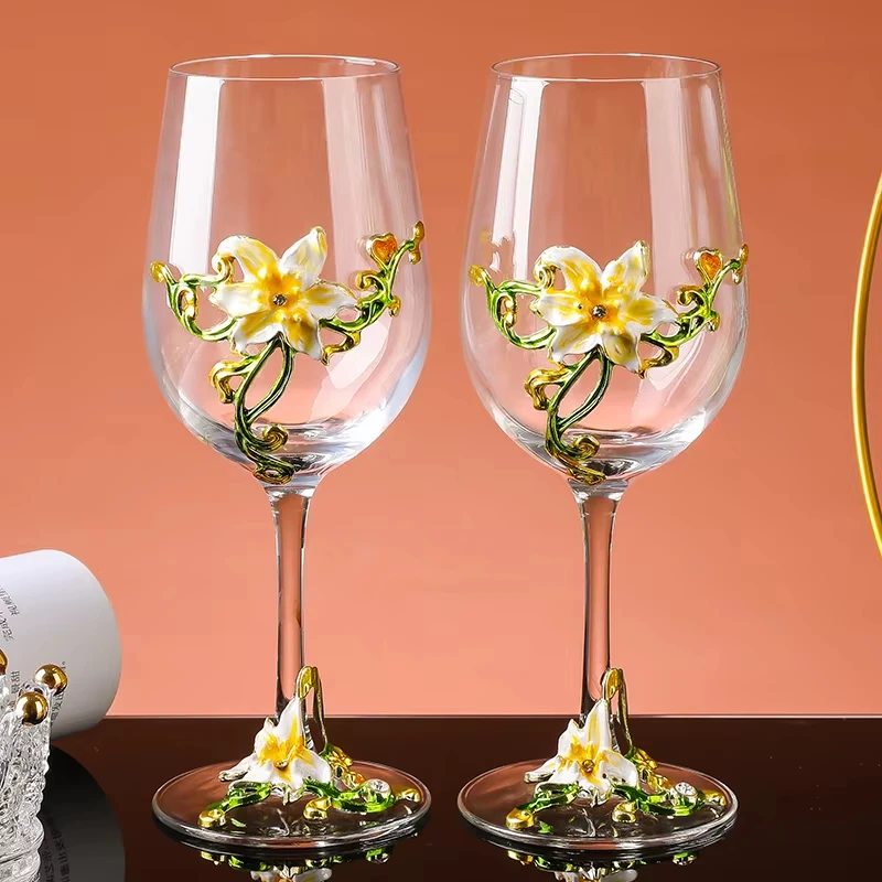 Home Bar Set - Luksusowy zestaw kieliszków do szampana z