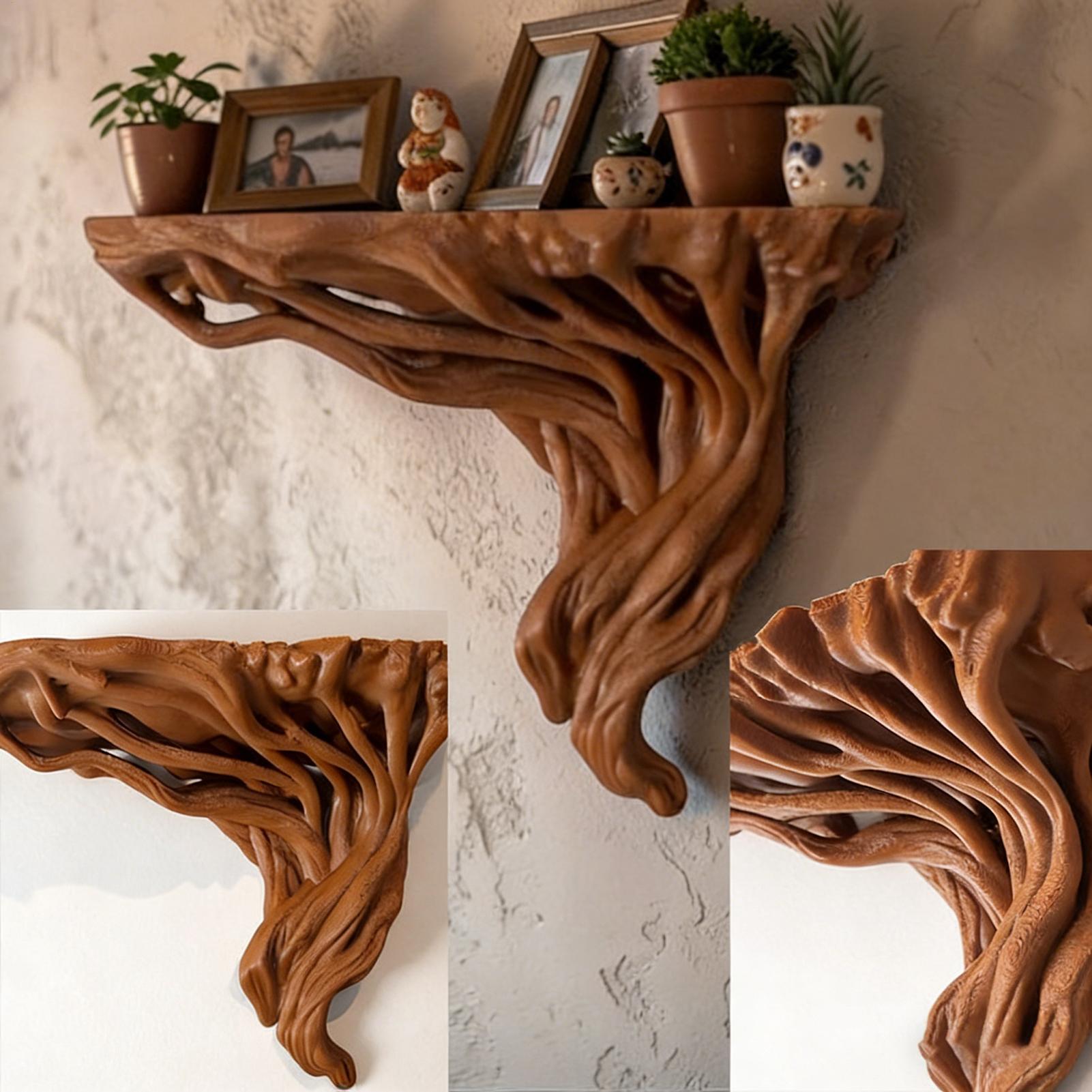 Półka ścienna w kształcie korz – Home Bar Shelf recenzja i cena