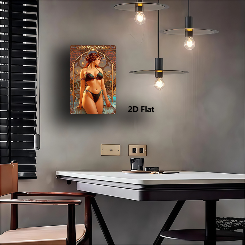 Metalowy szyld 2D, dekoracja w – Home Bar And Kitchen recenzja i cena