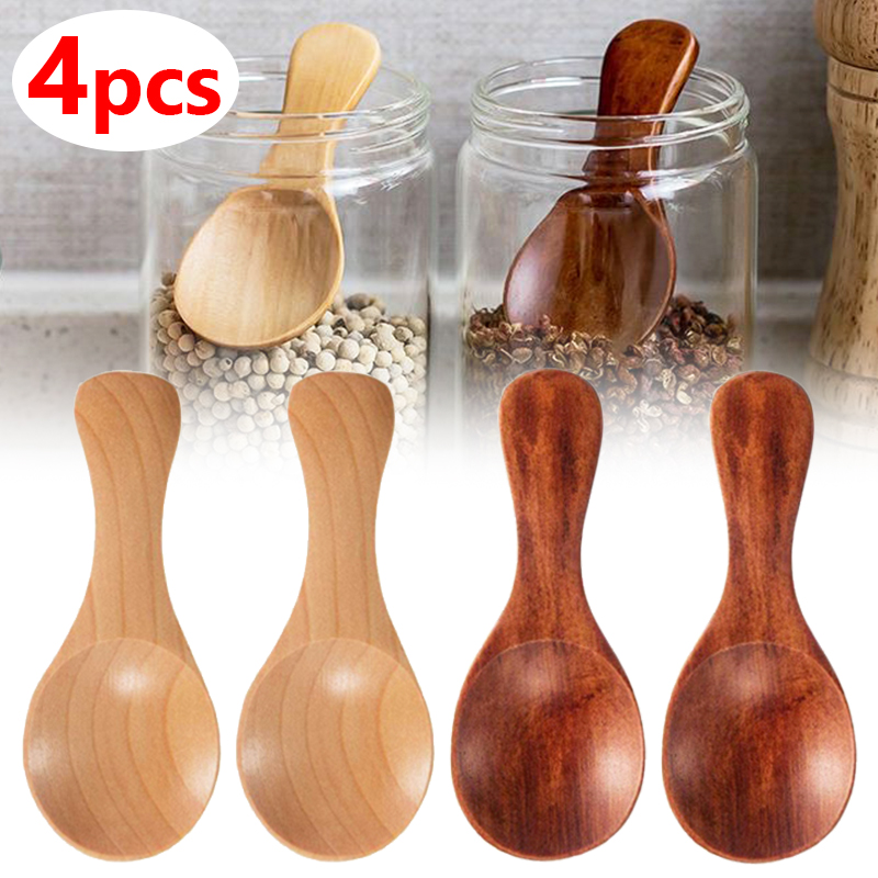 4/2/1szt Mini drewniane łyżki  – Ice Pick Pick recenzja i cena