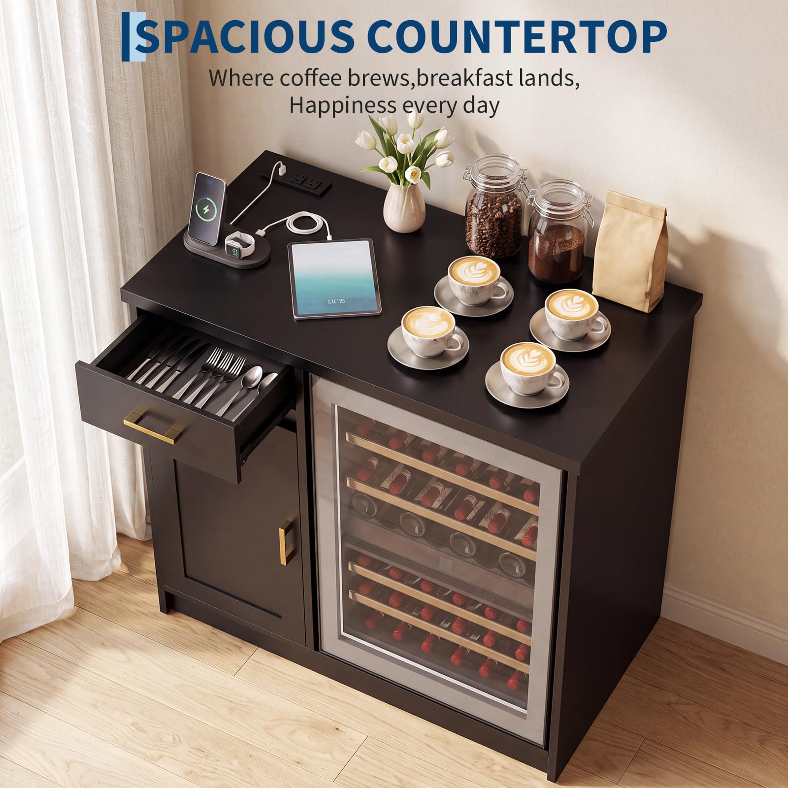 Szafka barowa w stylu farmhous – Home Bar And Fridge recenzja i cena