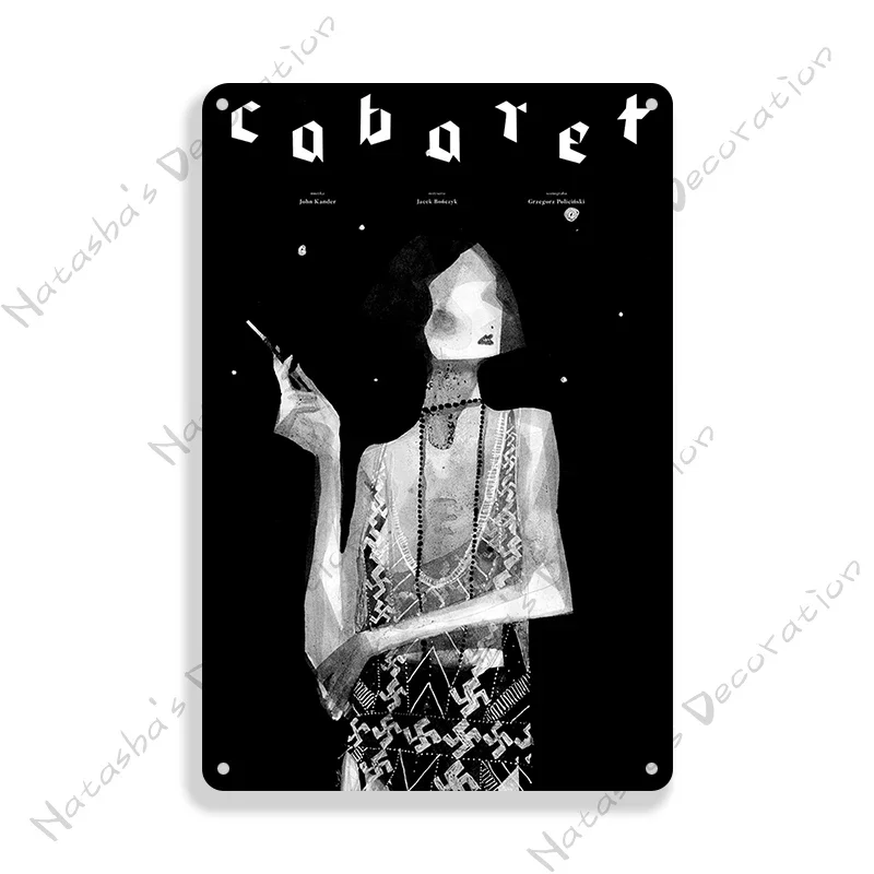 Zestaw metalowych tabliczek w  – Home Bar And Theater recenzja i cena