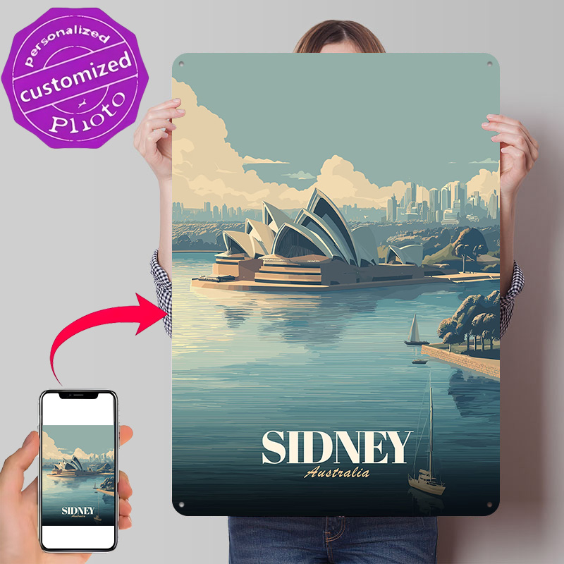 Plakat Podróżniczy Sydney Oper – Home Bar Sydney recenzja i cena
