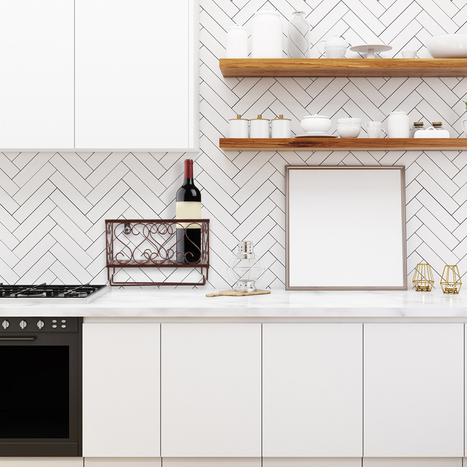 Oszczędzający miejsce, montowa – Home Bar Shelf recenzja i cena