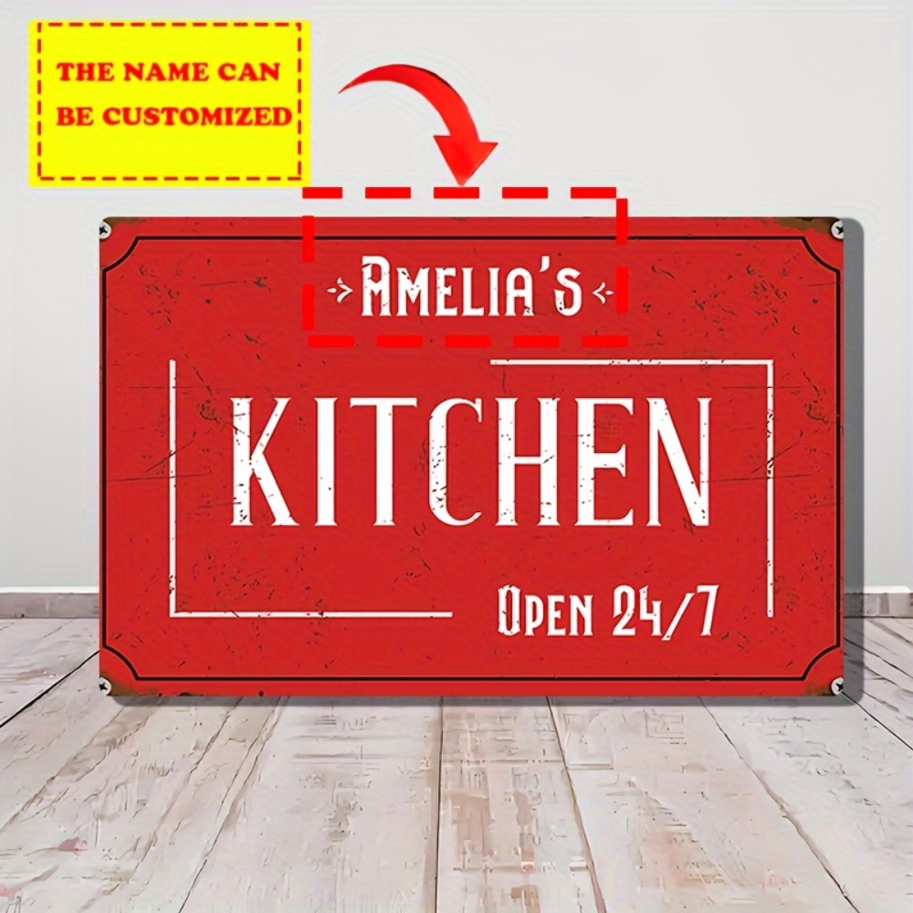 Spersonalizowana tabliczka ści – Home Bar And Kitchen recenzja i cena