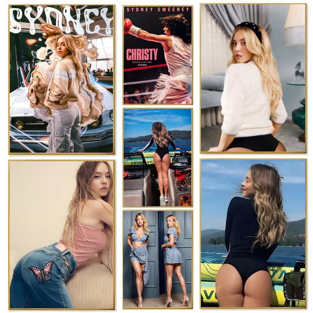 Plakat z aktorką Sydney Sweene – Home Bar Sydney recenzja i cena
