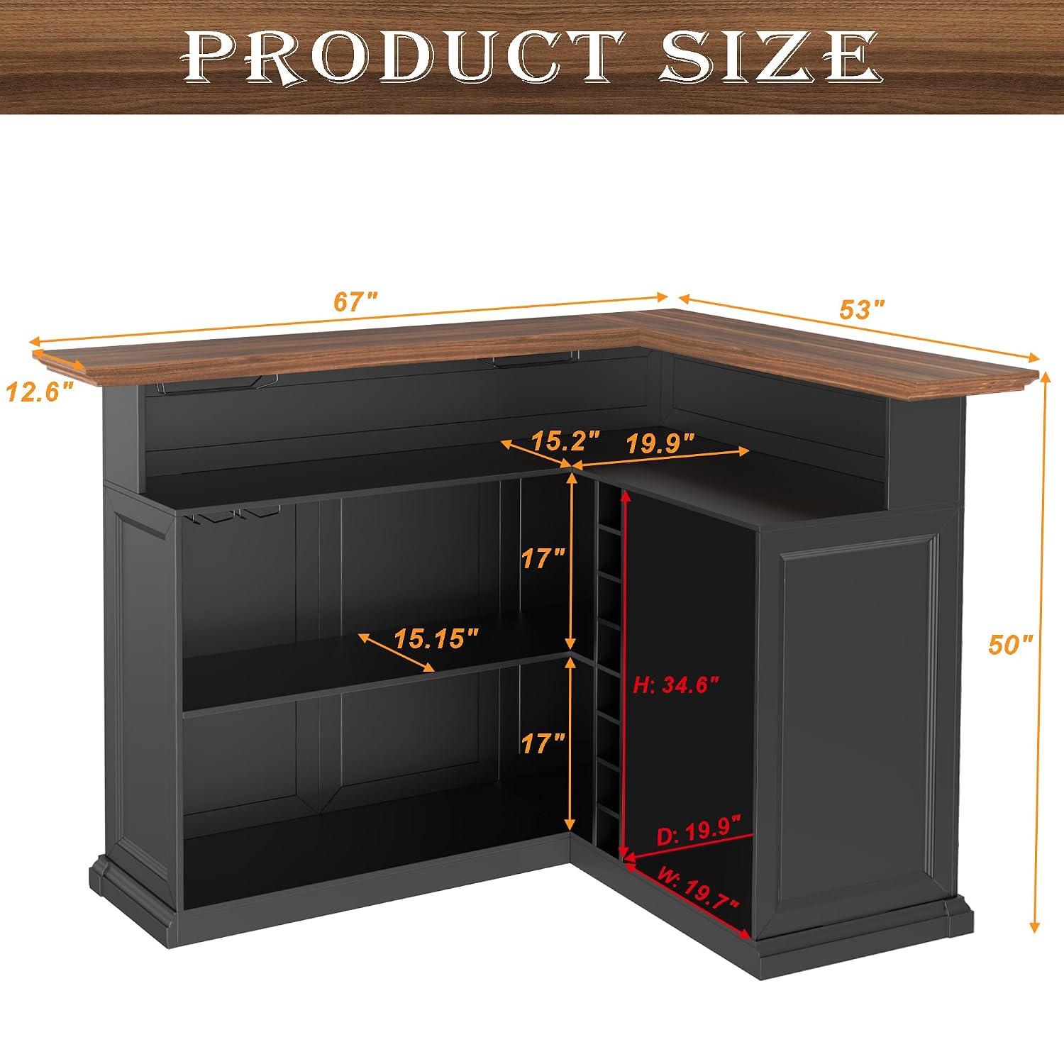 Szafka barowa w kształcie lite – Home Bar And Fridge recenzja i cena