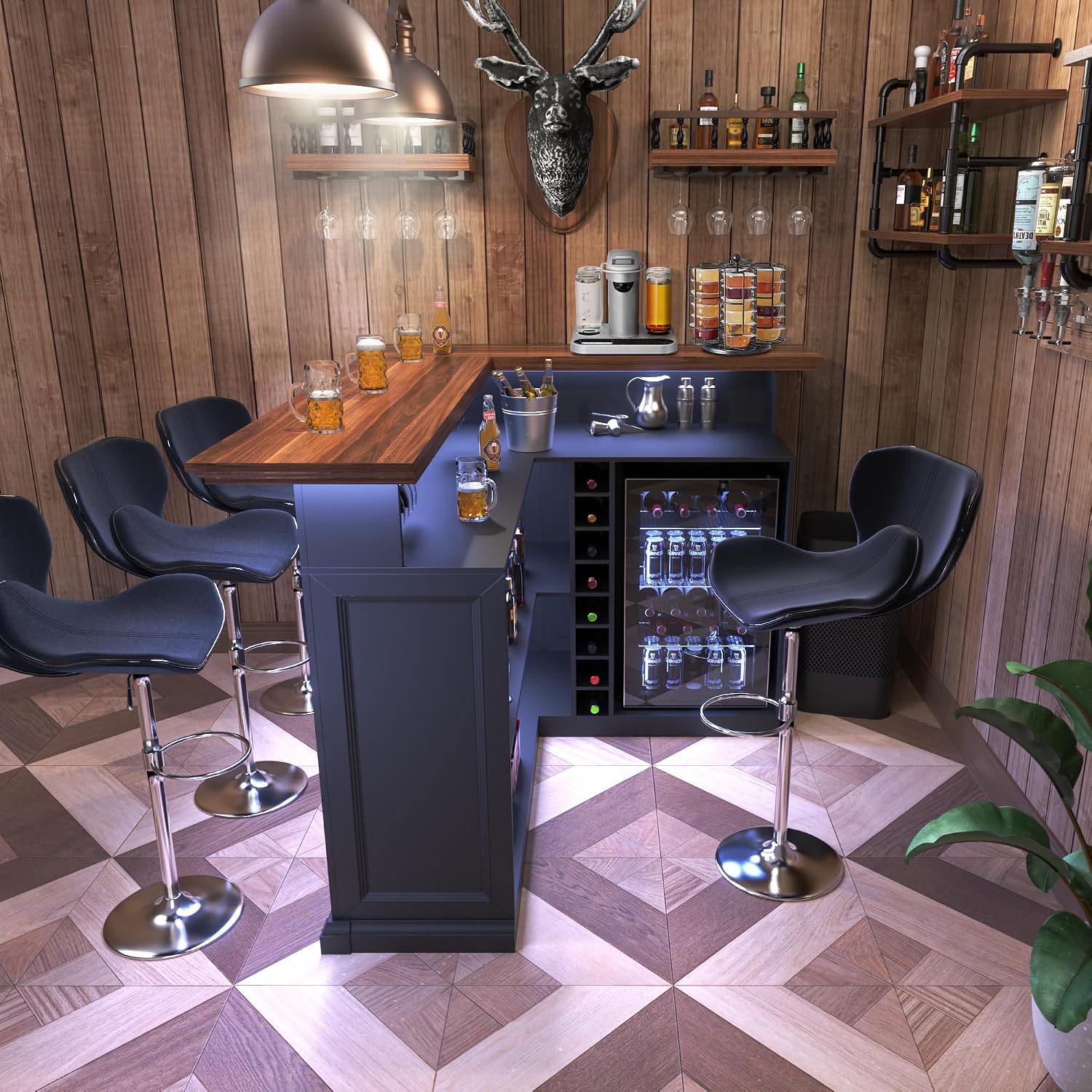 Szafka barowa w kształcie lite – Home Bar And Fridge recenzja i cena